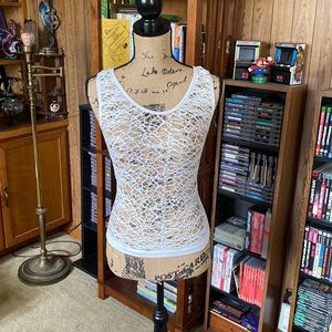 Y2K 579 Spiderweb Tank Top